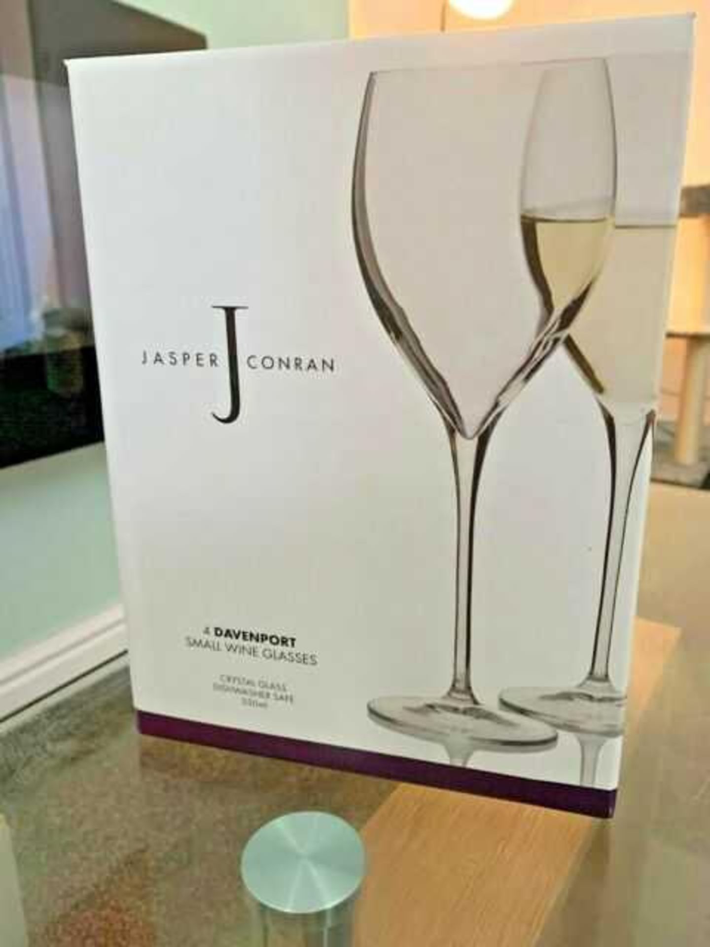 RRP £30 Each Jasper Conran Davenport Small Wine Glasses