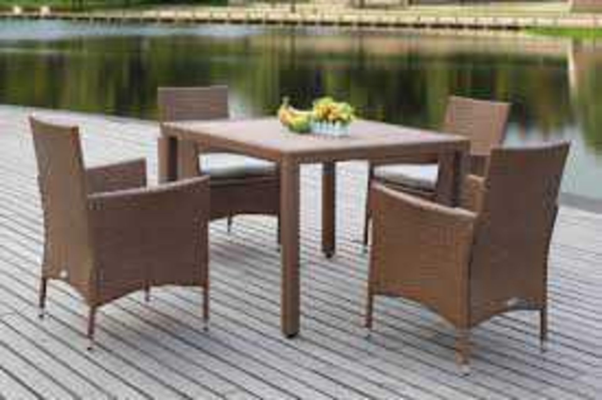 RRP £500 Boxed Landrum Dining Set With Chairs