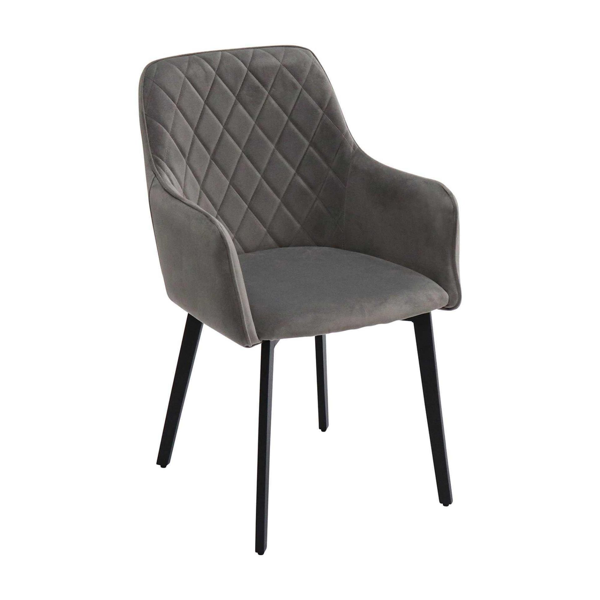 RRP £160 Boxed Luxury Design Houlihan Upholstered Dining Chairs