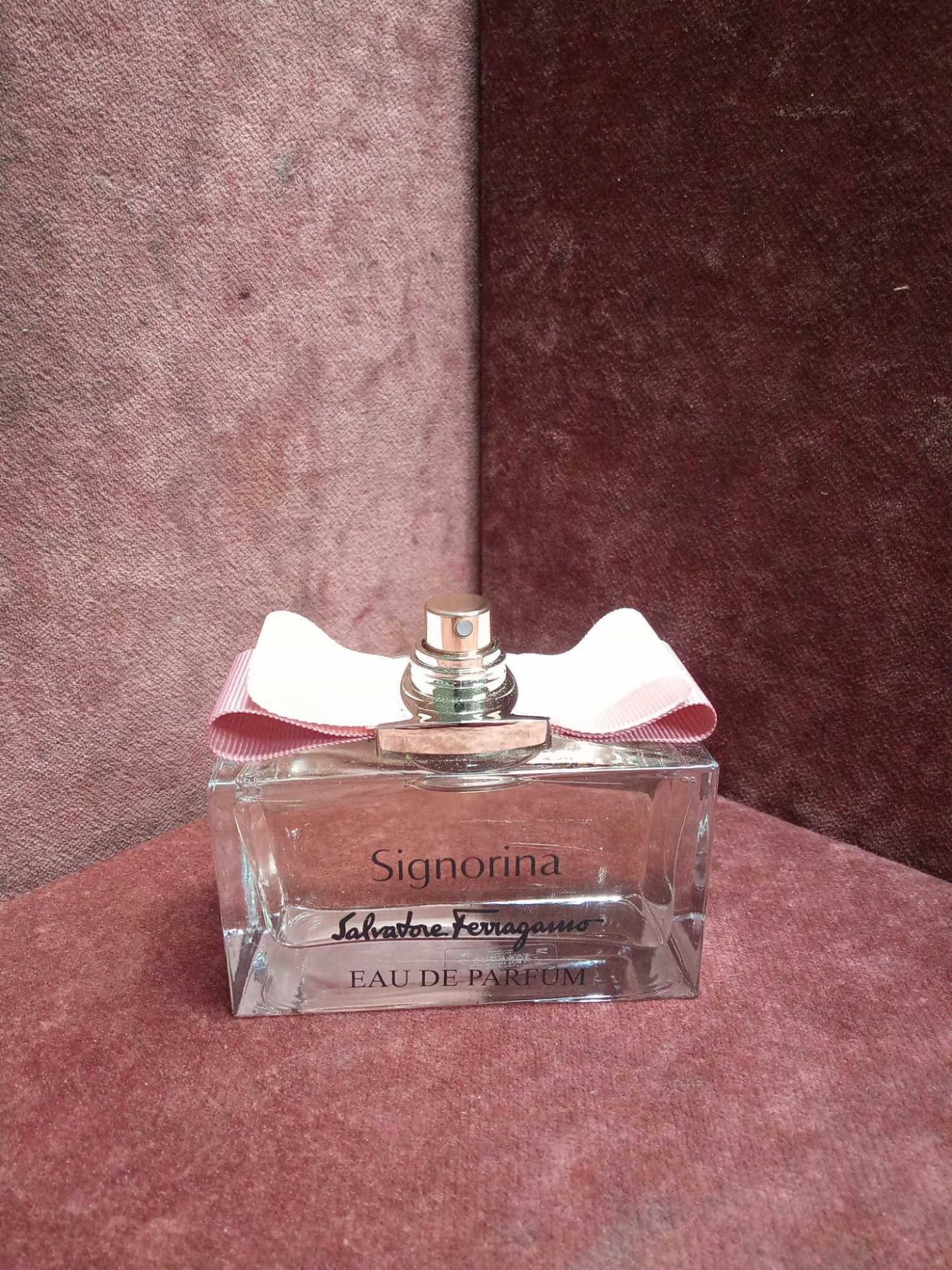 RRP £80 Unboxed 100Ml Tester Bottle Of Salvatore Ferragamo Signorina Eau De Parfum Spray Ex-Display