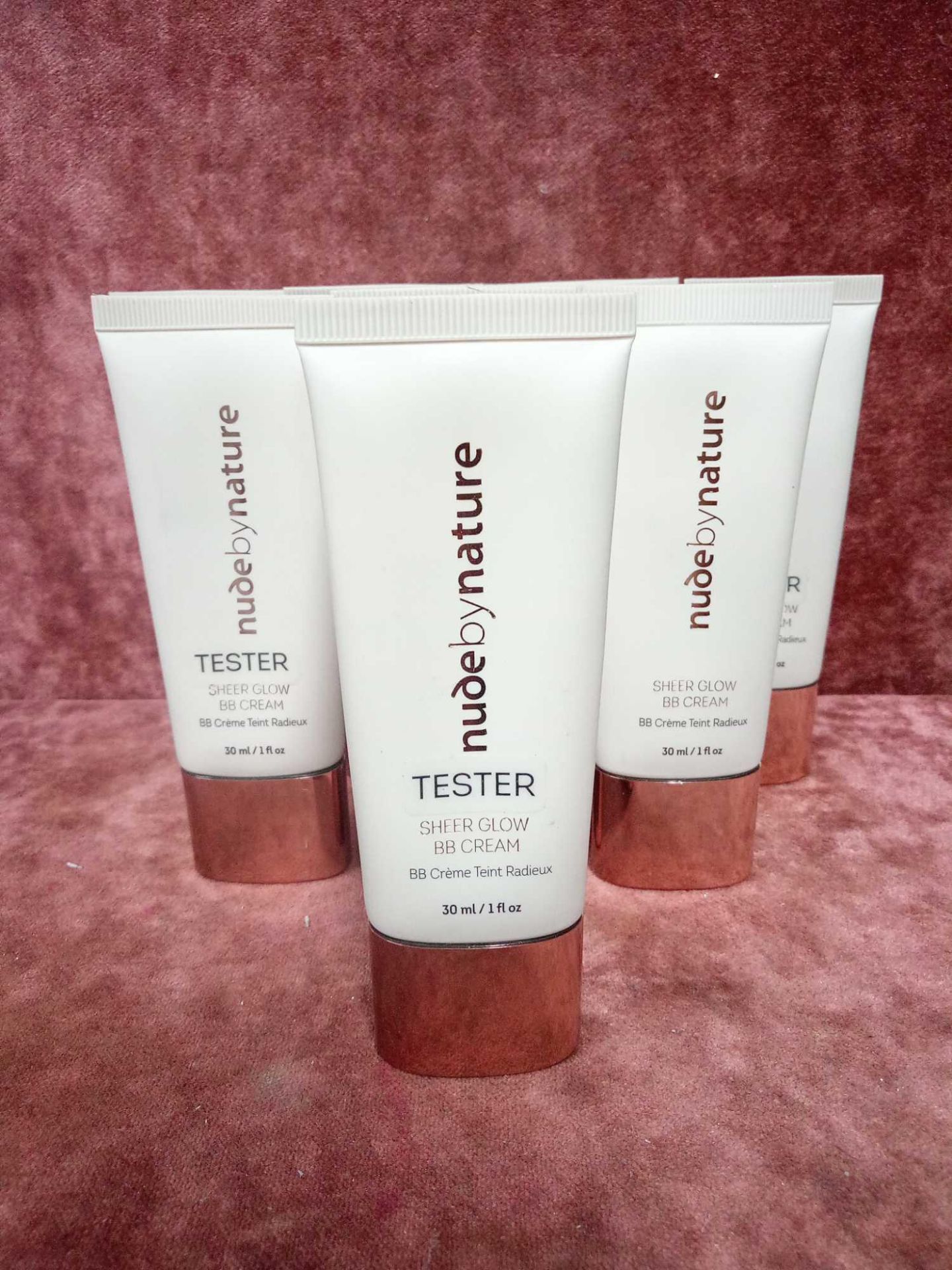 RRP £160 Gift Bag To Contain 8 Brand New Tester Of Nude By Nature Sheer Glow Bb Cream In Assorted Sh - Image 2 of 3