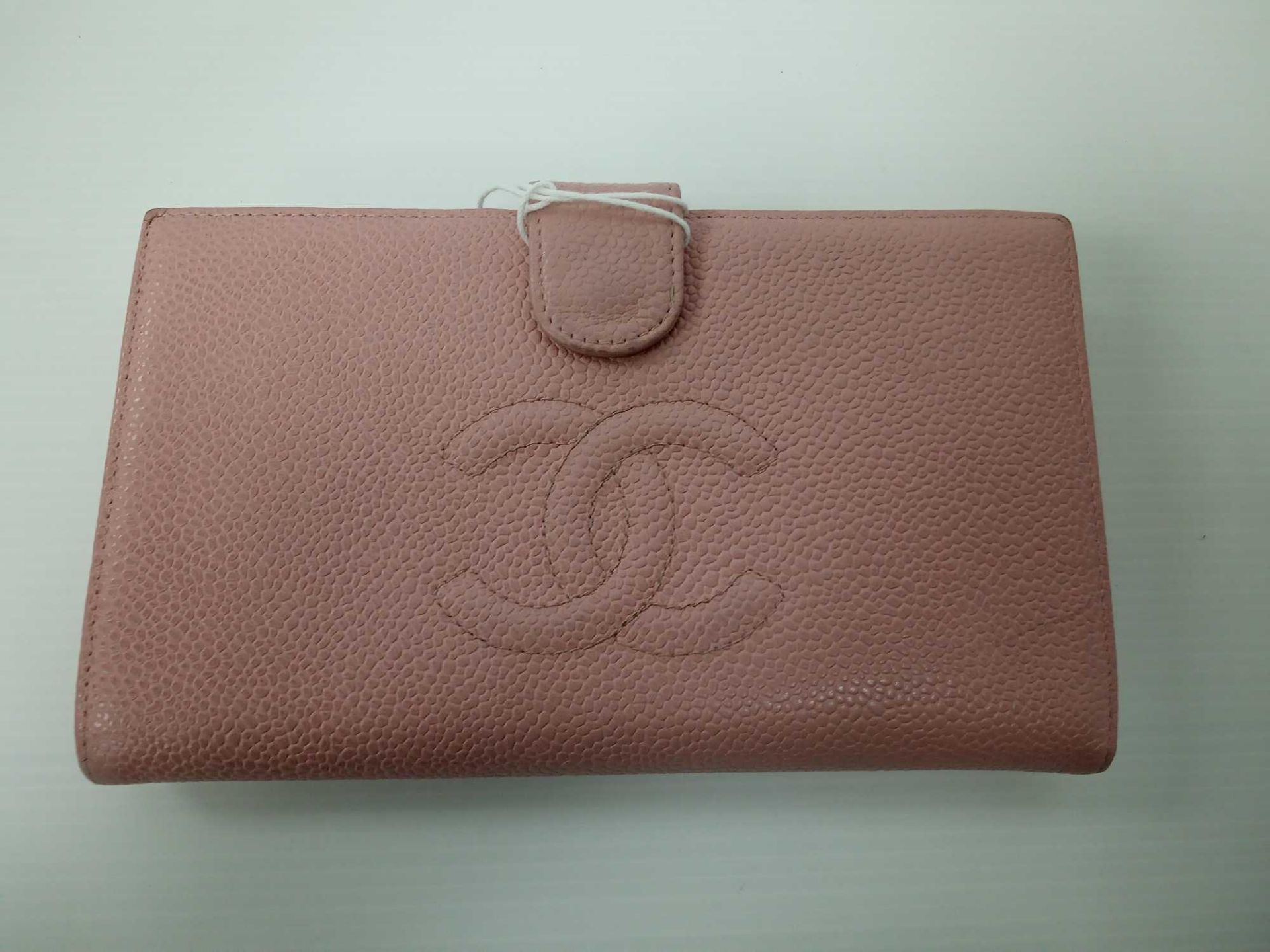 RRP £890 Chanel Pink Logo Bifold Wallet (Aa07983) Grade Ab (Appraisals Available On Request) ( - Image 2 of 2