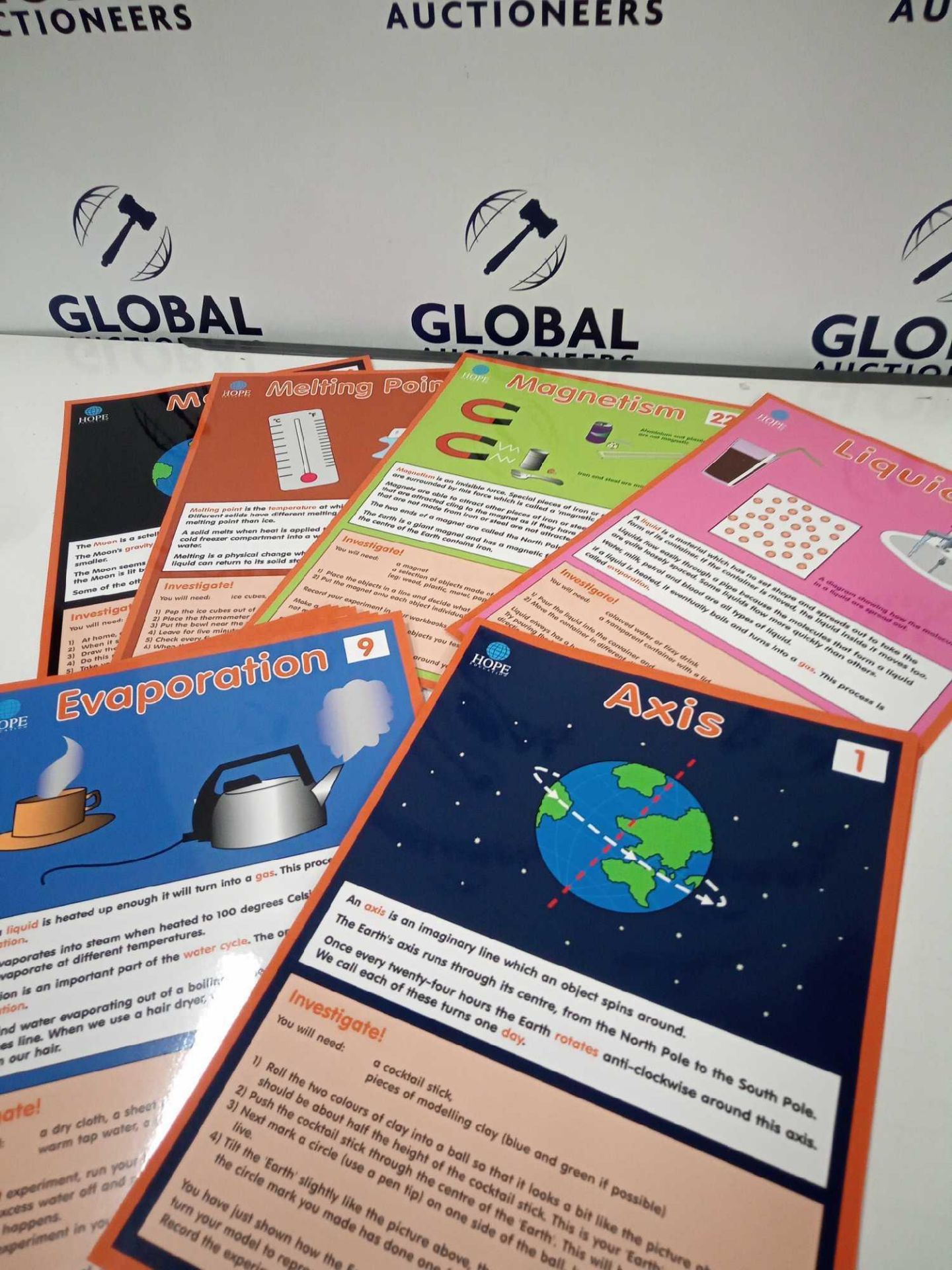 RRP £270 Lot To Contain 9 Packs Of 45 Brand New Bagged Science Vocabulary Cards For Key Stage 2 Lear
