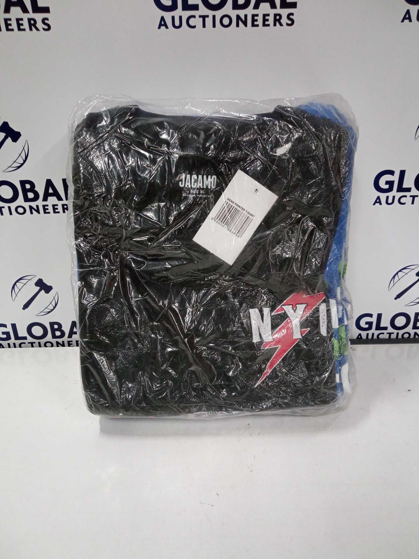 RRP £300 Lot To Contain 60 Brand New Bagged And Tagged Alfaz Men's T-Shirts In Assorted Sizes And St
