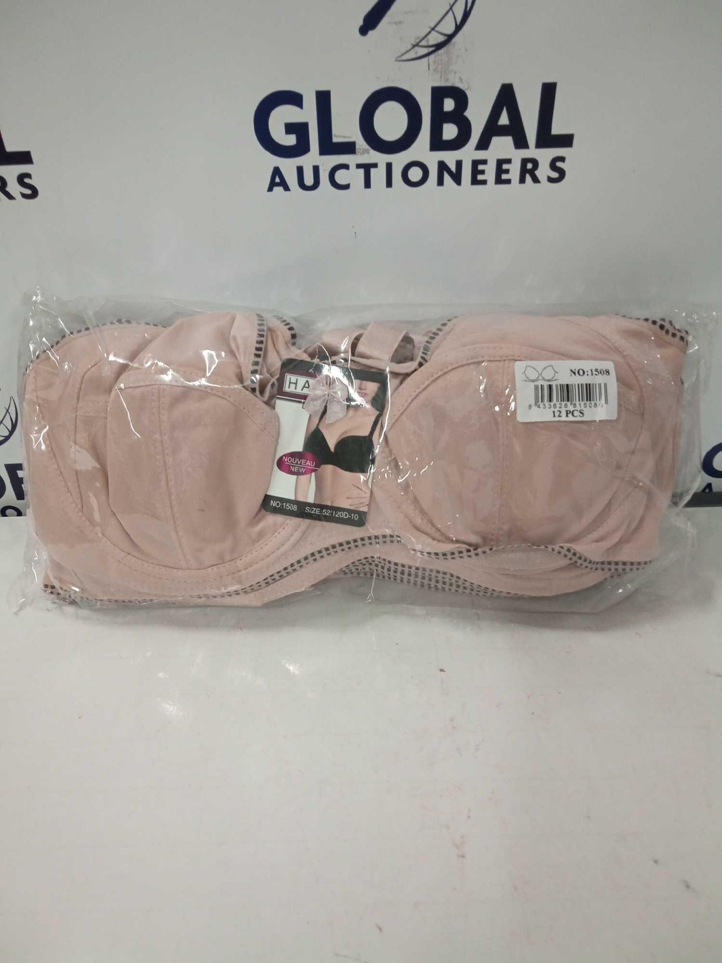 RRP £220 Lot To Contain 15 Brand New Bagged And Tagged Hana Beige Bras In Assorted Sizes