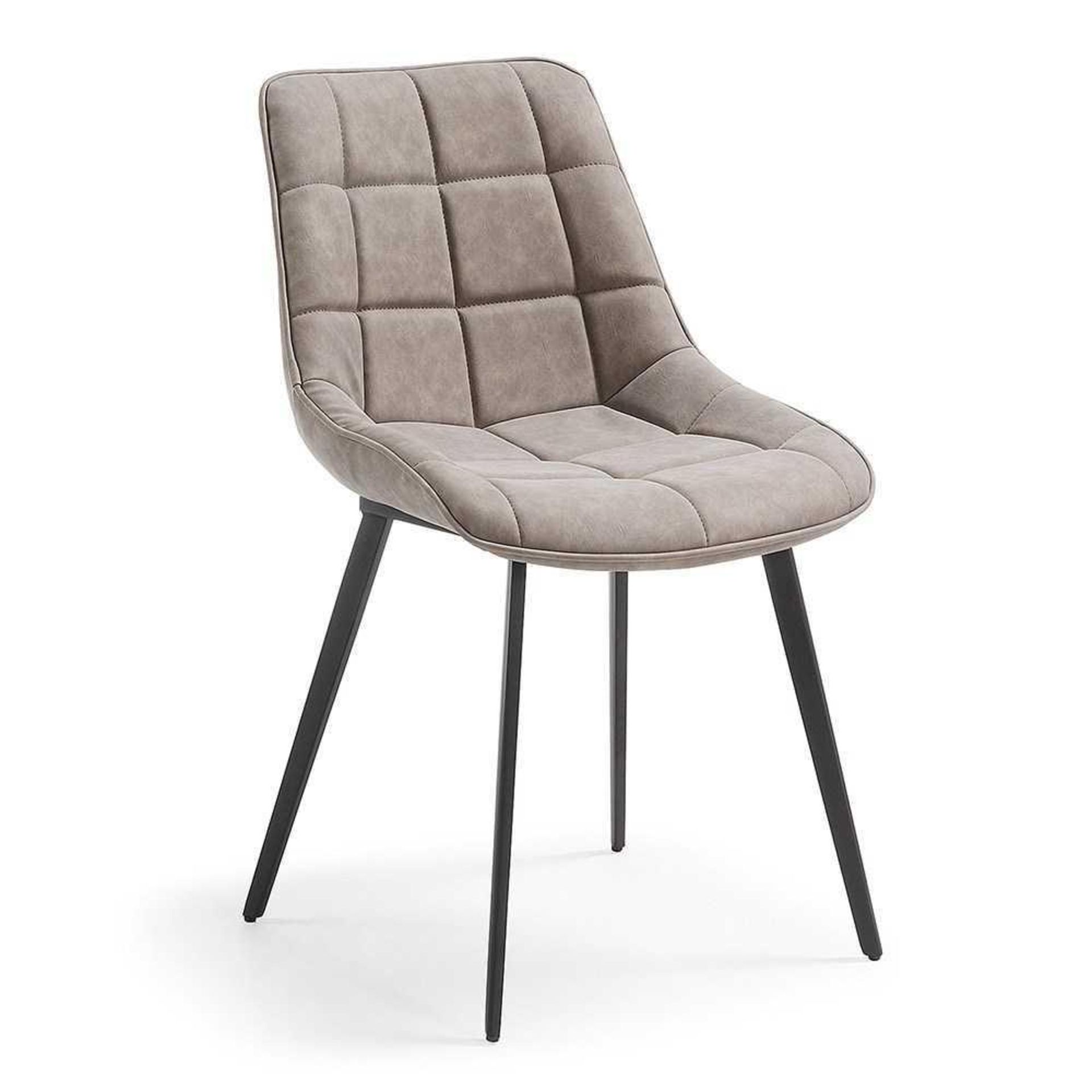 RRP £120 Boxed Aliasa Modern Design Upholstered Dining Chair