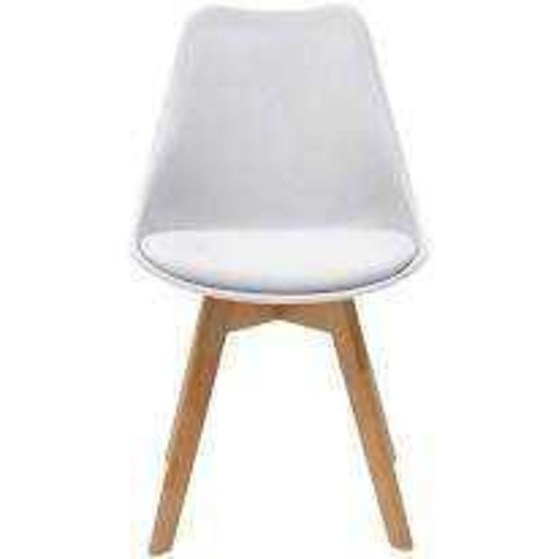 RRP £110 Boxed Nordon Home Corona Dining Chair In White