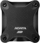 RRP £65 221909 ADATA SD600Q 480GB Ext SSD Black