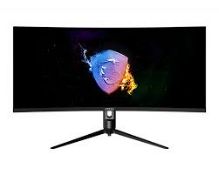 RRP £350 MSI Optix MAG342CQRV 34"" Curved Gaming Monitor