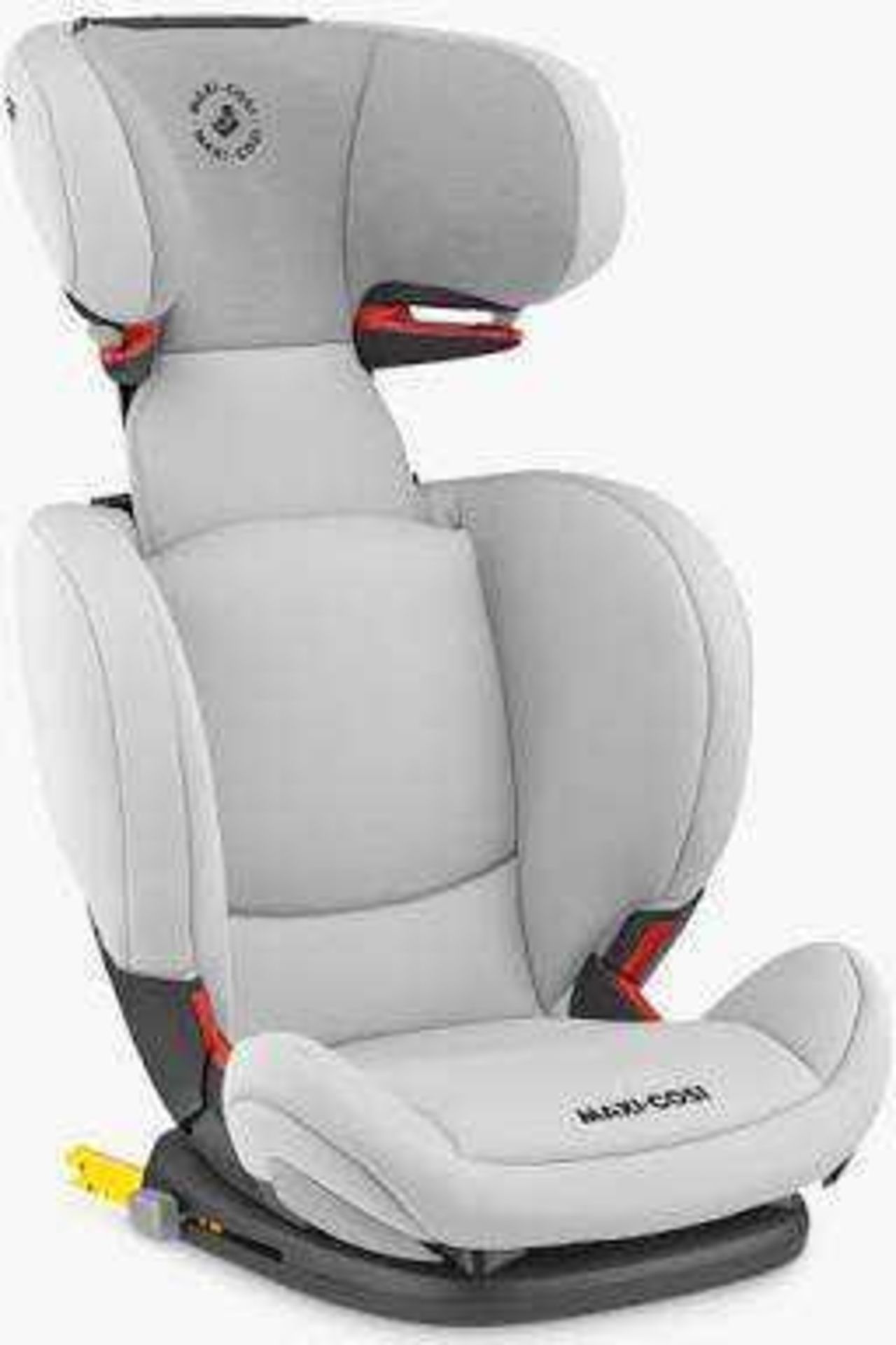 RRP £150 Unboxed Maxi Cosi Rodifix Air Protect Isofix Group 2/3 Child Car Seat In Grey And Red