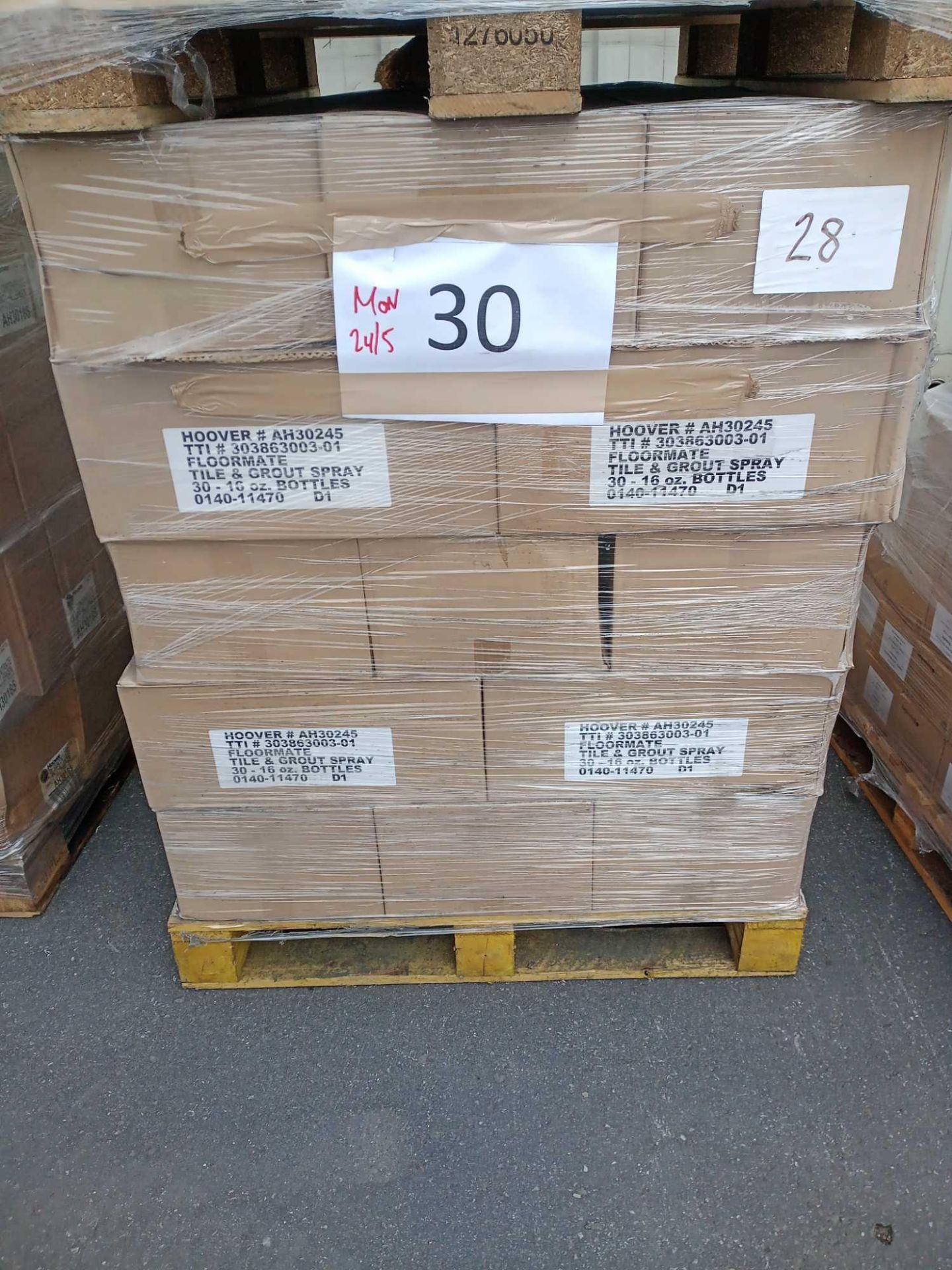 Combined RRP £9180 Pallet To Contain Bulk Lot Of Hoover Floormate Tile And Grout Spray In 16Oz Seale - Image 2 of 3