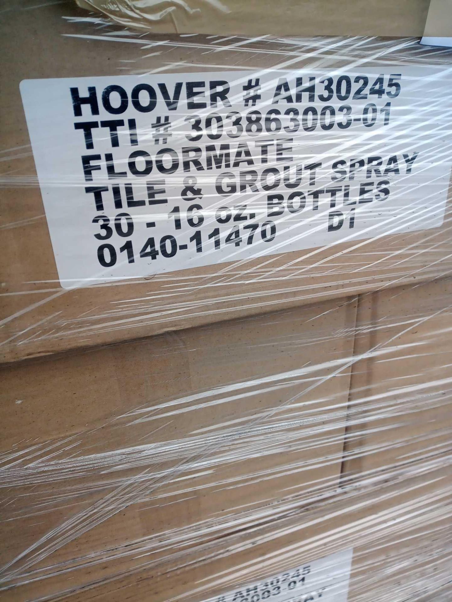 Combined RRP £9180 Pallet To Contain Bulk Lot Of Hoover Floormate Tile And Grout Spray In 16Oz Seale - Image 3 of 3