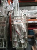 Combined RRP £1100 Cage To Contain Assortment Of Designer Blinds And Pole Kits