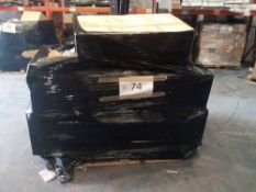 Combined RRP £575 Pallet To Contain Part Lot Designer Furniture (Appraisals Available On Request) (