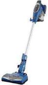 RRP £250 Unboxed Shark Rocket Hv330Uk 26 Blue Stick Vacuum Cleaner