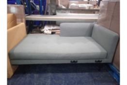 RRP £700 Charcoal Grey Coloured Designer Corner Sofa (767) (Appraisals Available On Request) (