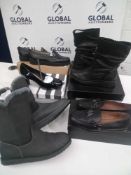 Combined RRP £230 Lot To Contain X5 Assorted Boxed And Unboxed Pairs Of Shoes And Boots To Include R