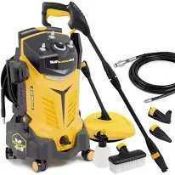 RRP £220 Boxed Wolf Blaster 4 X 4 High Pressure Washer In Blue