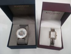 Combined RRP £350 Lot To Contain 2 Assorted Ladies And Gents Designer Wrist Watches To Include A Ham