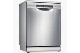 RRP £630 Bagged Bosch Sms6Zci00G 60Cm Serie 6 Freestanding Dishwasher.(Ucor358211)(797)(Appraisals