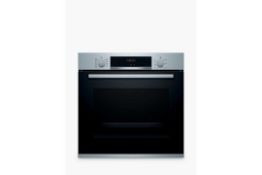 RRP £390 Bagged Bosch Serie 4 Hbs534Bs0B Electric Oven In Stainless Steel.(Ucor357198) (788)(