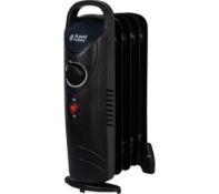 RRP £175 Lot To Contain 5 Russell Hobbs Rhofr3001 Portable Oil-Filled Radiators.