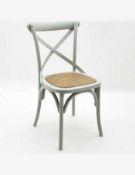 RRP £110 Boxed Arnulfo Dining Chair, Frame Colour Grey