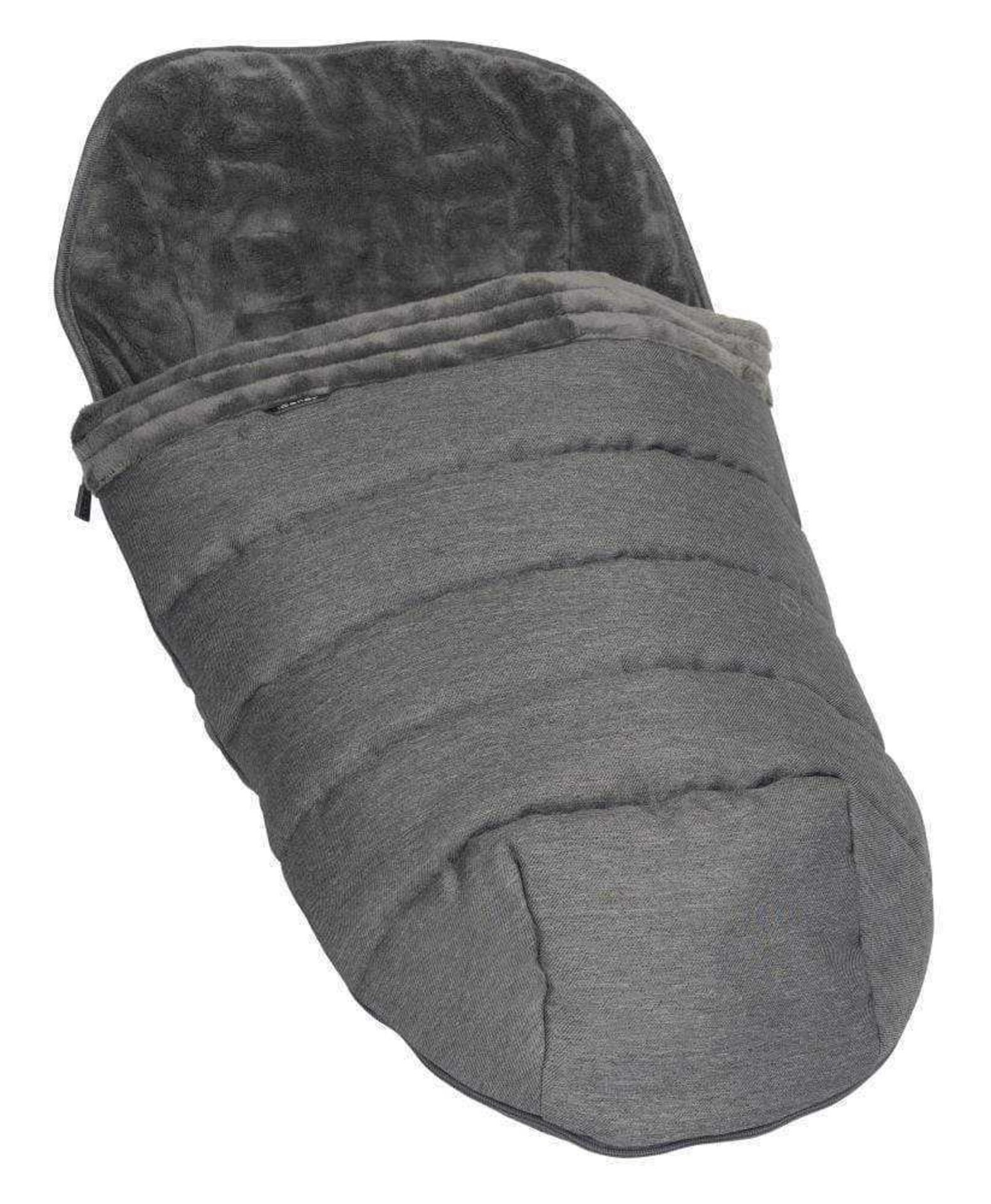 RRP £130 Bagged John Lewis Icandy Charcoal Grey Coloured Footmuff