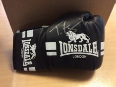 Tyson Fury Signed Boxing Glove With COA