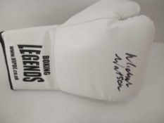 Michael Watson Signed Boxing Glove With COA