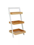 RRP £180 Combined Lot To Contain 3X Boxed John Lewis 3 Tier Shelf Units