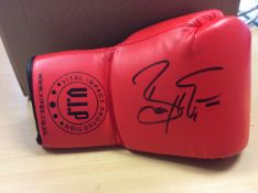 Barry McGuigan Signed Boxing Glove With COA