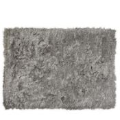 RRP £140 Unwrapped Julien Macdonald Hand Loomed Sparkle Rug In Silver