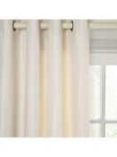 RRP £170 Combined Lot To Contain 1X Bagged John Lewis And Partners One Pair Of Eyelet Curtains Ines