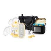 RRP £265 Lot To Contain Unboxed Medela Freestyle Flex Double Electric 2 Phase Breast Pump And Black