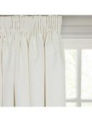 Combined RRP £130 Lot To Contain 2 Pairs Of John Lewis Pencil Pleat Curtains