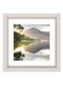 RRP £170 Combined Lot To Contain 2X Wrapped Mike Shepherd Sunrise On Buttermere Framed Print 65 X 65