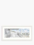 RRP £130 Wrapped John Lewis Richard Macneil Sea Breeze Framed Print And Mount 52 X 107Cm