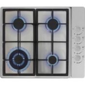 RRP £160 Boxed Culina Ubghdffj60.1 4 Burner Gas Hob