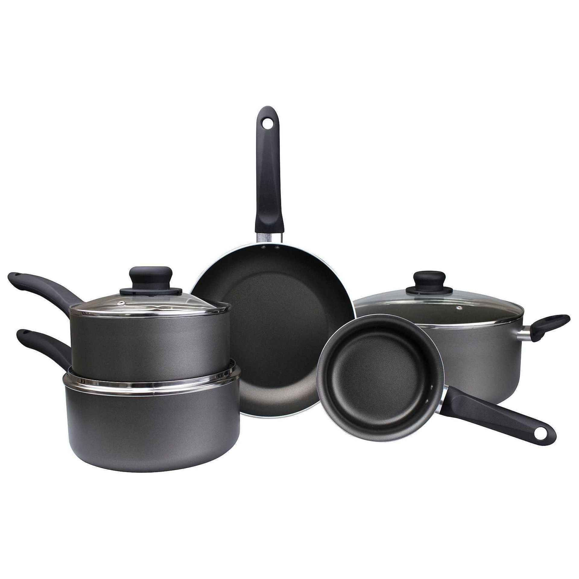 RRP £180 Combined Lot To Contain 1X Boxed Cooks Essentials 5 Piece Pan Sets In Purple. 1X Unboxed Co - Image 2 of 2