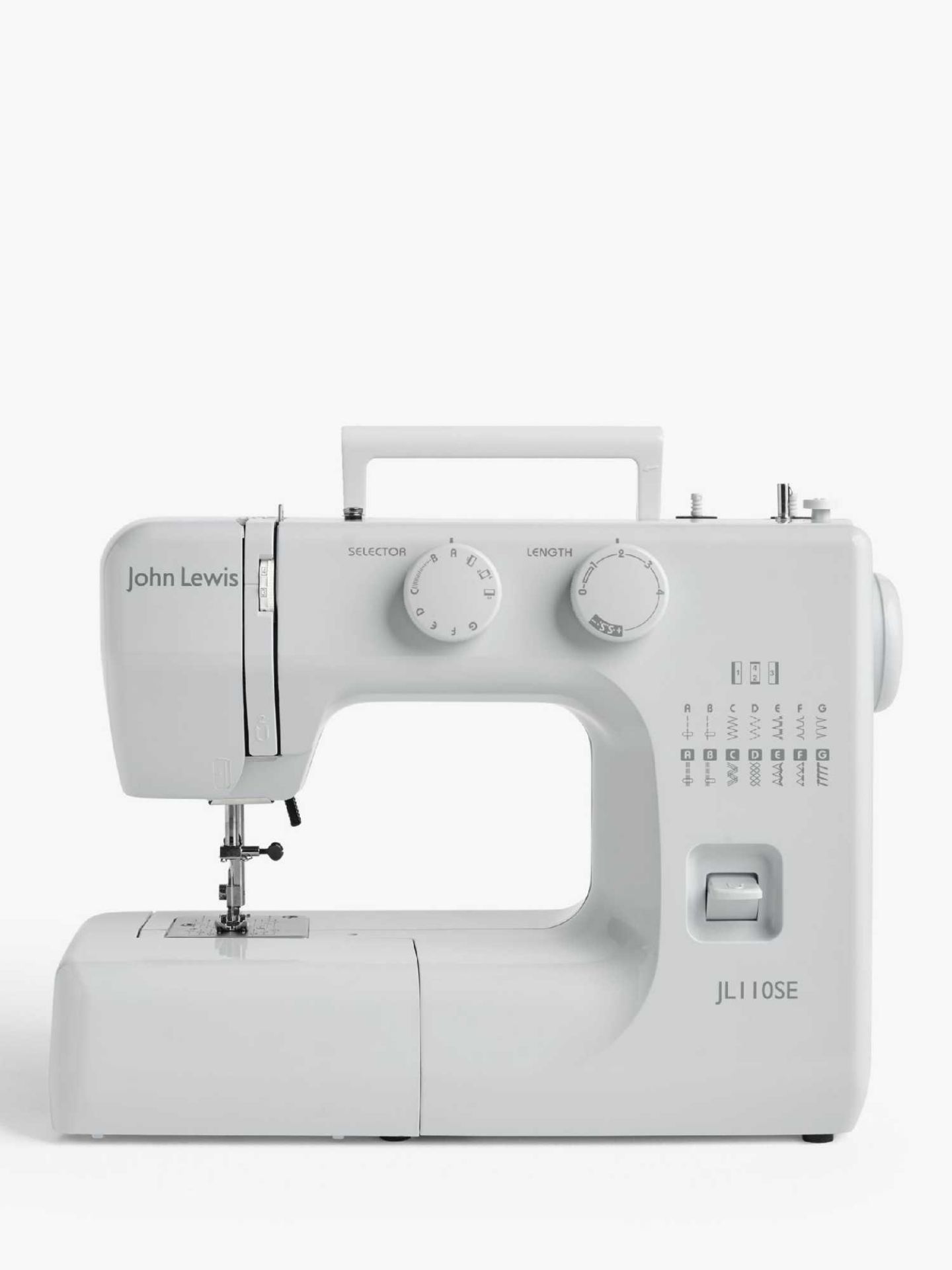 RRP £130 Boxed John Lewis Special Edition 14 Stitch Option Sewing Machine