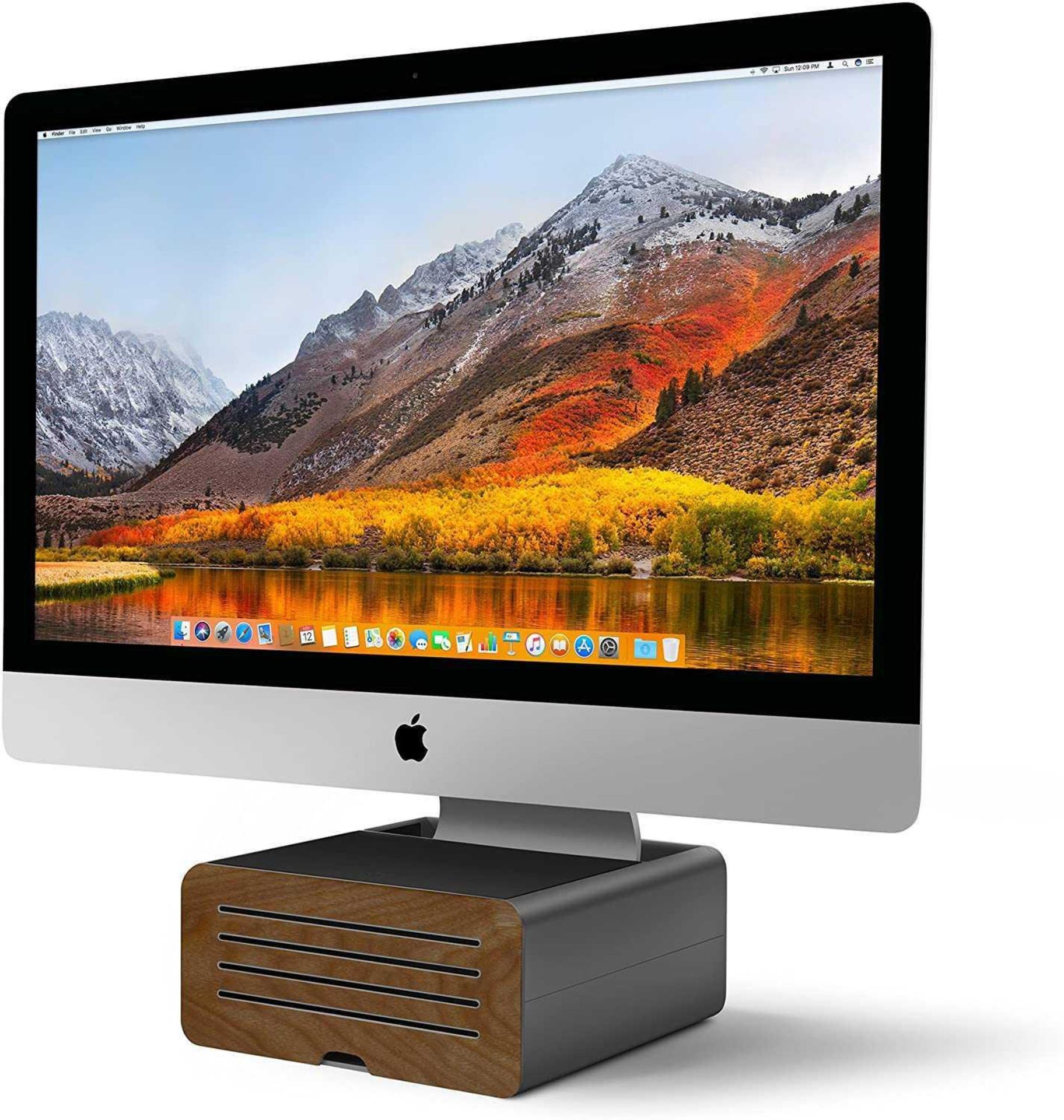 RRP £140 Boxed Twelve South Hirise Pro Stand For Imac & Displays
