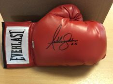Anthony Joshua Signed Boxing Glove With COA