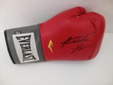 Riddick “Big Daddy” Bowe Signed Boxing Glove With COA