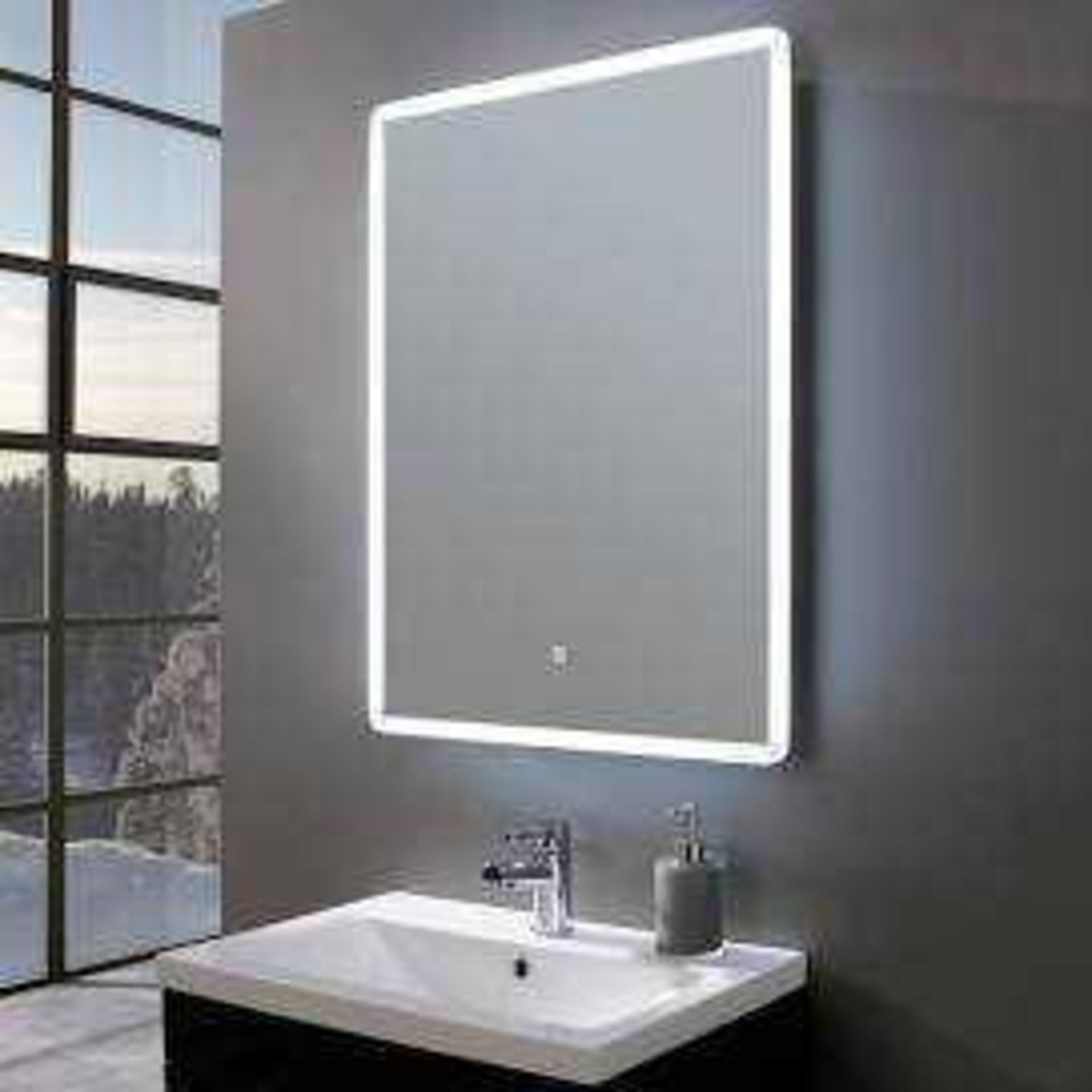 RRP £120 Boxed Elegant Led Bathroom Mirror