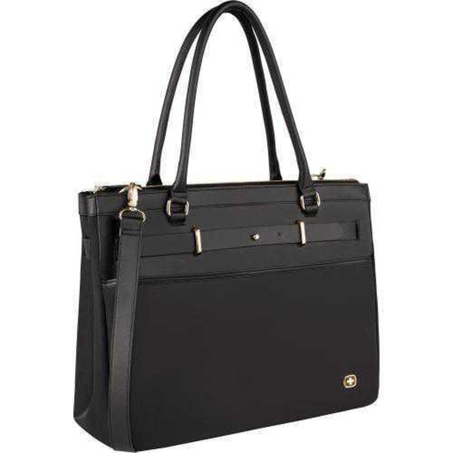 RRP £180 Combined Lot To Contain Lot To Contain 2X Unboxed Wenger Black Shoulder Bag. 1X Wenger Blac - Image 2 of 2