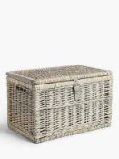 RRP £100 Unboxed Large Woven Handmade Storage Basket