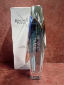 RRP £50 Boxed 100Ml Tester Bottle Of Beyonce Pulse Eau De Parfum Spray (Appraisals Available On