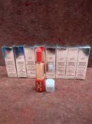 RRP £220 Lot To Contain 8 Boxed Testers Of Lancôme Labsolu Rouge Drama Matte Lipsticks In Assorted S