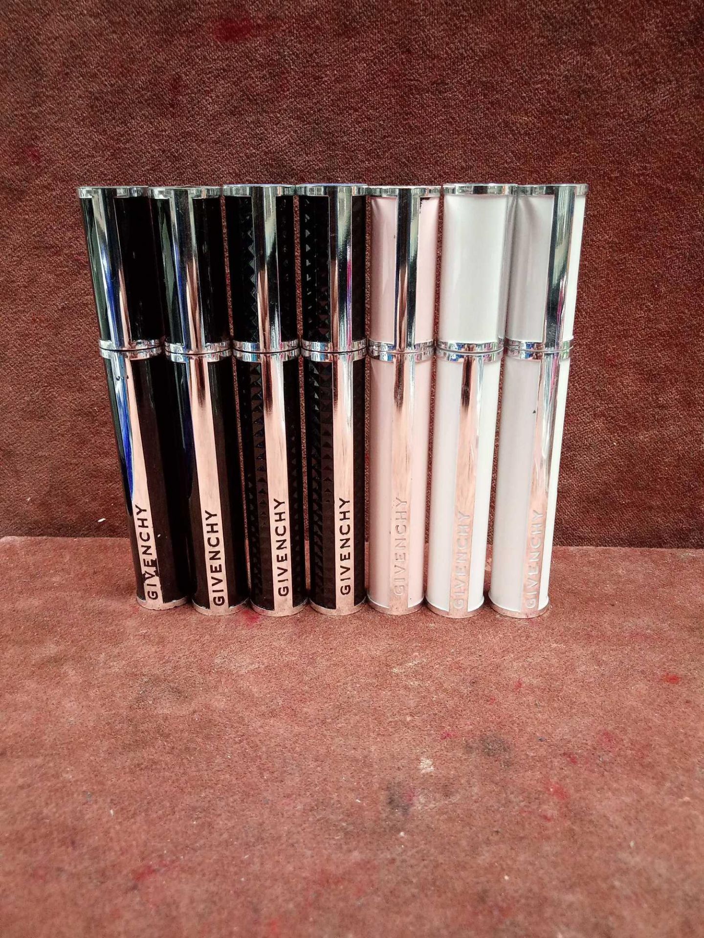 RRP £210 Lot To Contain 7 Testers Of Assorted Givenchy Mascaras All Ex-Display And Assorted Shades